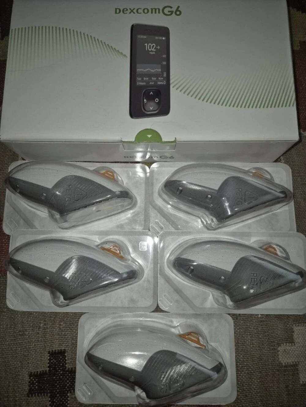 CGM LOT NEW SEALED G6